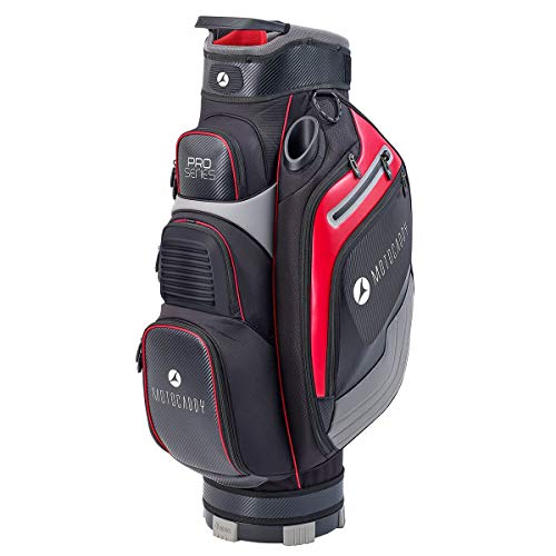 Motocaddy Pro Series Cart Bag (Black/Red)