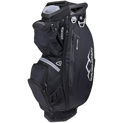 Sun Mountain 2024 Sync Golf Cart Bag Black