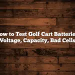 How to Test Golf Cart Batteries: Voltage, Capacity, Bad Cells