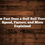 How Fast Does a Golf Ball Travel? Speed, Factors, and More Explained