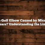 Is Golf Elbow Caused by Micro Tears? Understanding the Link