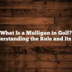 What Is a Mulligan in Golf? Understanding the Rule and Its Use