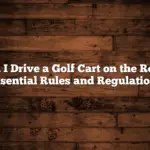 Can I Drive a Golf Cart on the Road: Essential Rules and Regulations