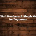 Golf Ball Numbers: A Simple Guide for Beginners