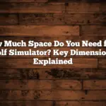 How Much Space Do You Need for a Golf Simulator? Key Dimensions Explained