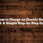 How to Charge an Electric Golf Cart: A Simple Step-by-Step Guide