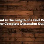 What is the Length of a Golf Cart: Your Complete Dimension Guide