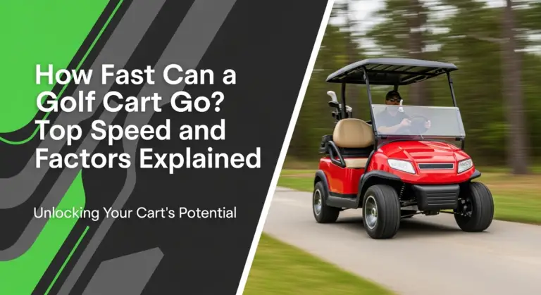 How Fast Can A Golf Cart Go? Top Speed And Factors Explained How Fast Can A Golf Cart Go? Top Speed And Factors Explained