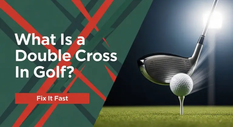 What Is A Double Cross In Golf? Fix It Fast