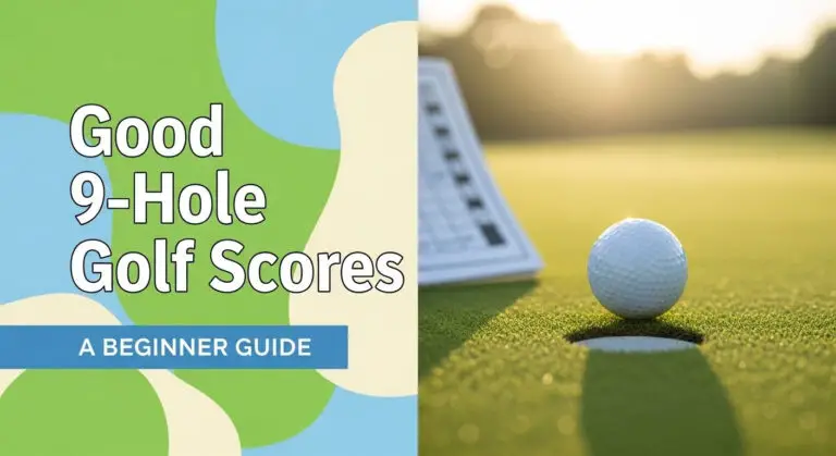 Good 9-Hole Golf Scores: A Beginner'S Guide