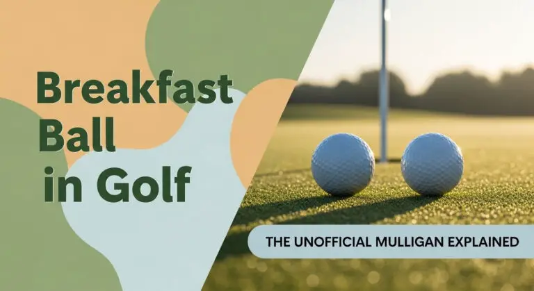Breakfast Ball In Golf: The Unofficial Mulligan Explained