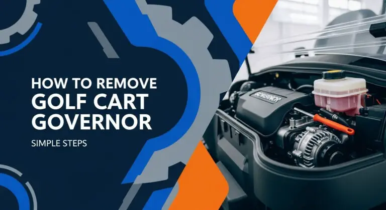 How To Remove Golf Cart Governor: Simple Steps