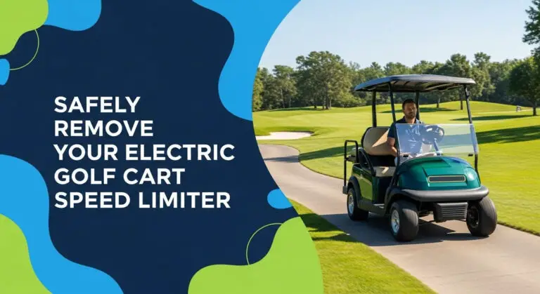 Safely Remove Your Electric Golf Cart Speed Limiter