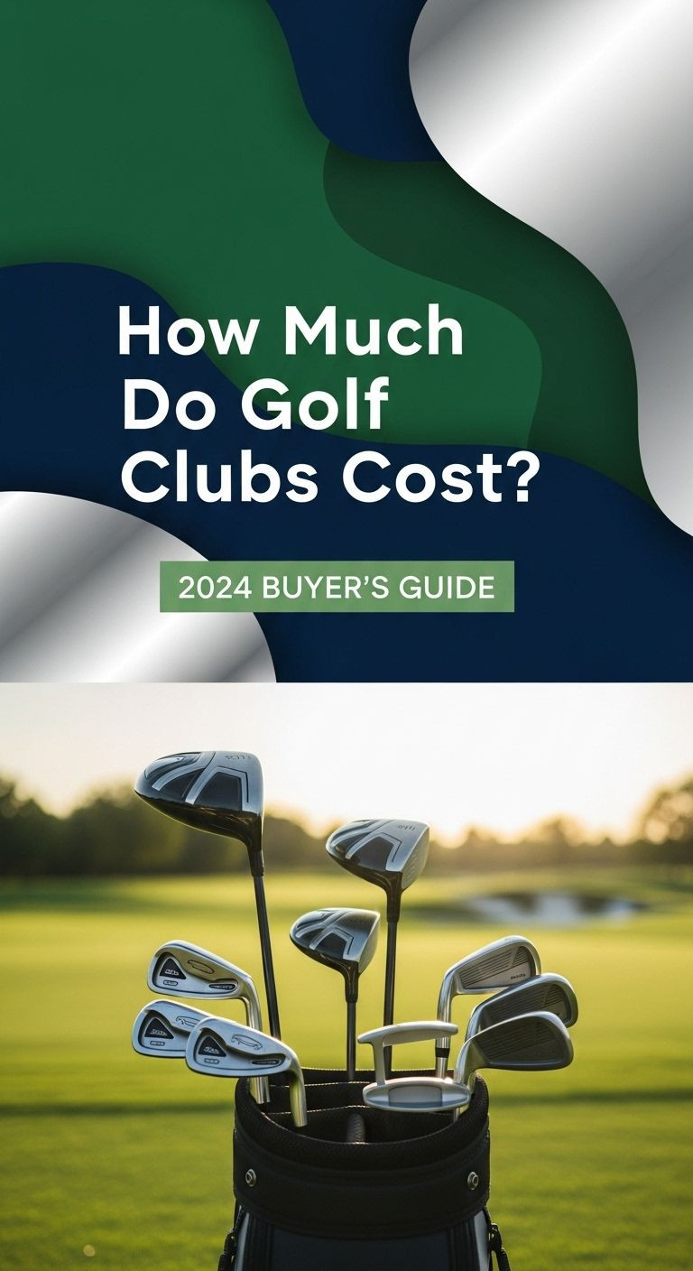 A Complete Set Of Golf Clubs And A Bag, Illustrating The Topic Of How Much Golf Clubs Cost