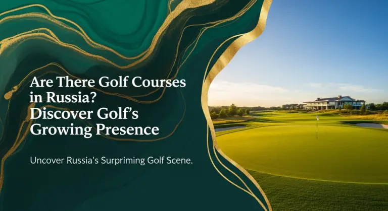 Are There Golf Courses In Russia? Discover Golf'S Growing Presence