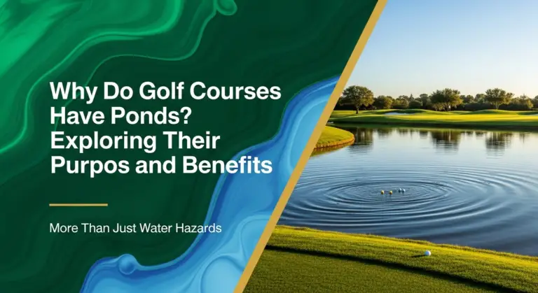 Why Do Golf Courses Have Ponds? Exploring Their Purpose And Benefits Why Do Golf Courses Have Ponds? Exploring Their Purpose And Benefits
