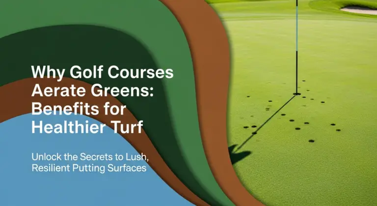 Why Golf Courses Aerate Greens: Benefits For Healthier Turf Why Golf Courses Aerate Greens: Benefits For Healthier Turf