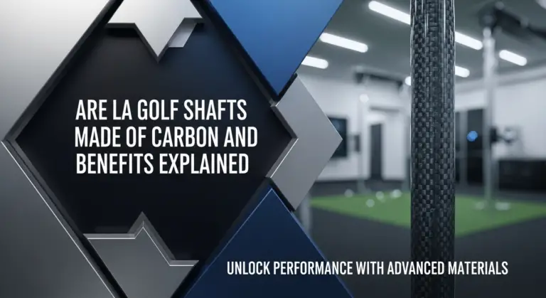 Are La Golf Shafts Made Of Carbon Fiber? Pros And Benefits Explained