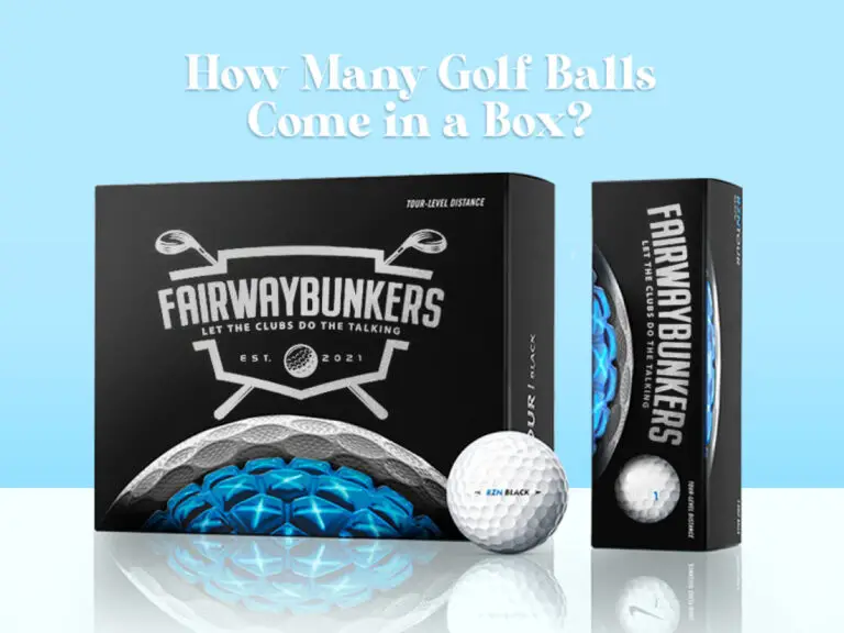 How Many Golf Balls In A Box: Standard Count Explained
