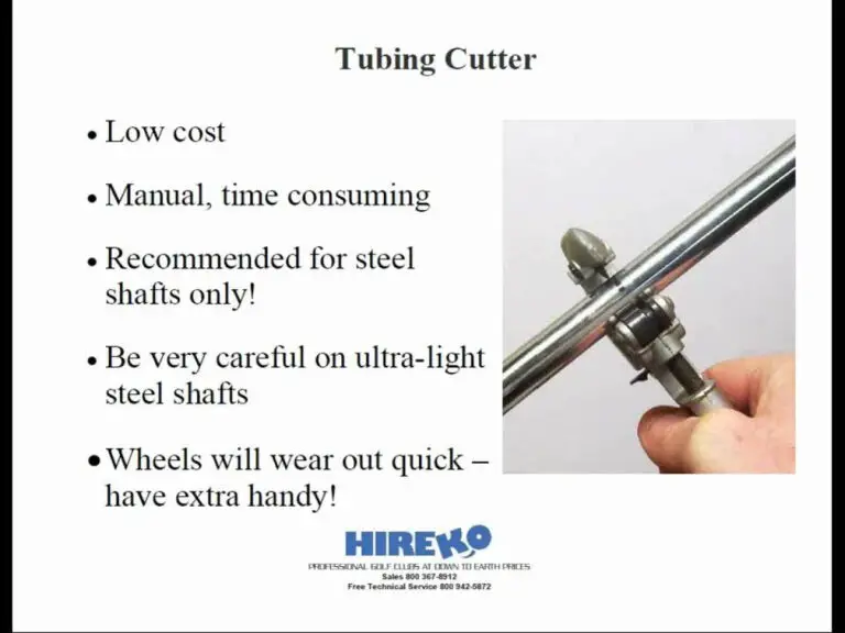 How To Cut Graphite Golf Shafts: Essential Tools &Amp; Steps