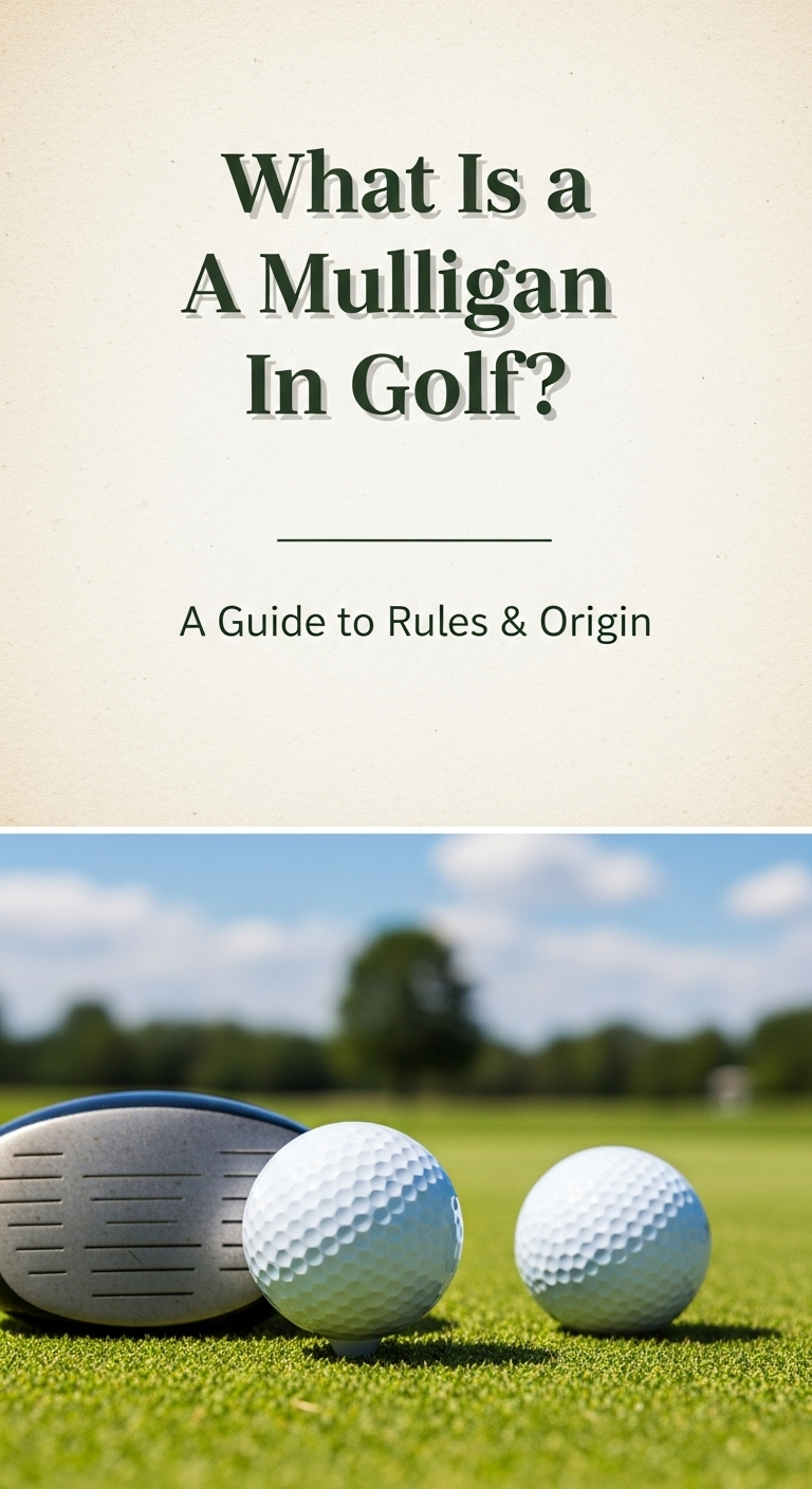 A Golfer Getting Ready To Take A Tee Shot, Illustrating The Common Scenario For What Is Mulligan Golf