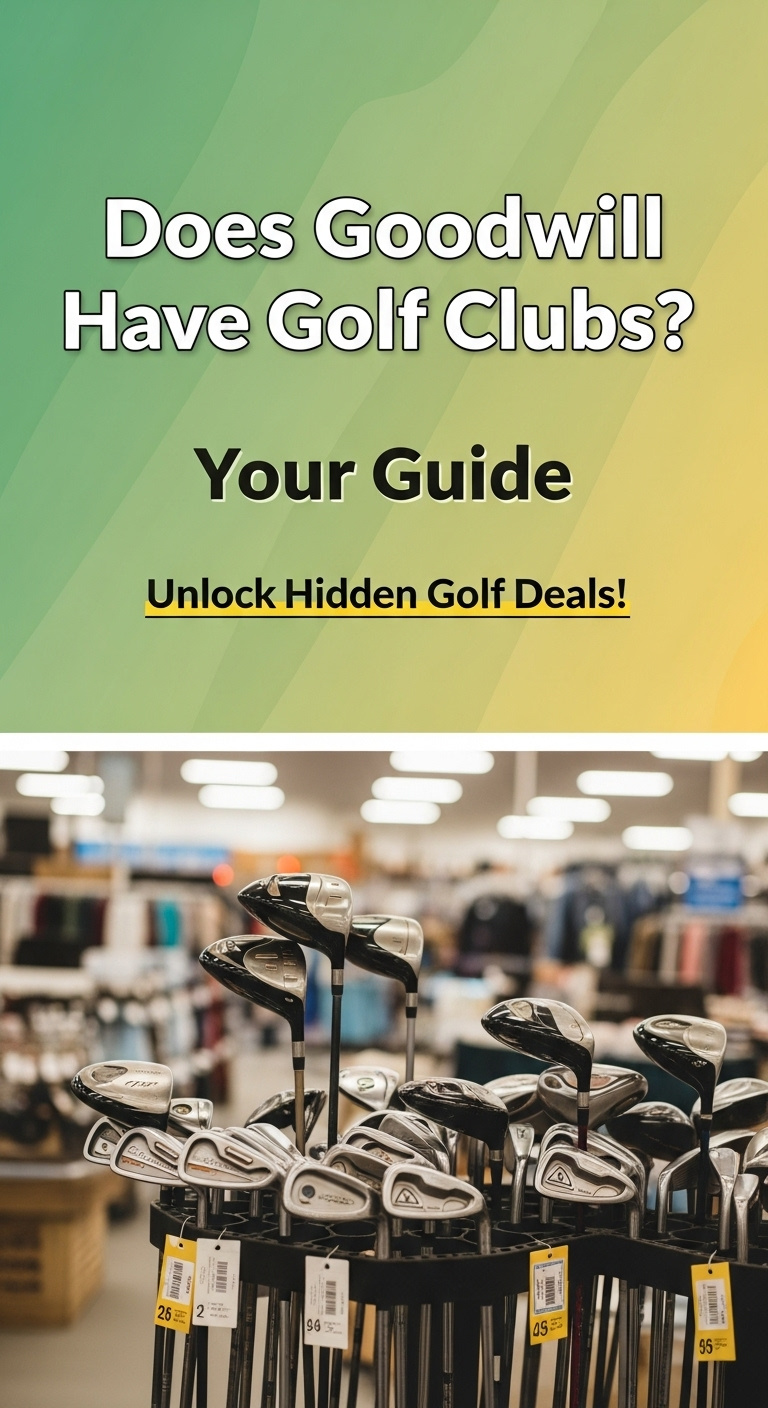Does Goodwill Have Golf Clubs