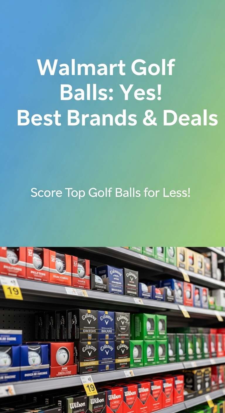 Does Walmart Have Golf Balls