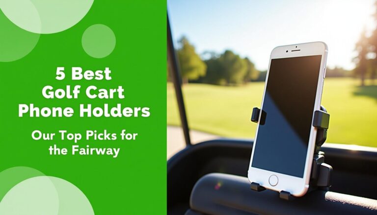 5 Best Golf Cart Phone Holders: Tested For [Year]