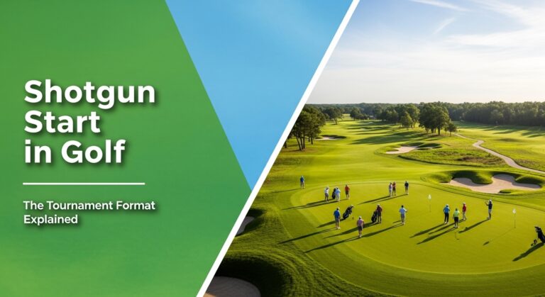Shotgun Start In Golf: The Tournament Format Explained