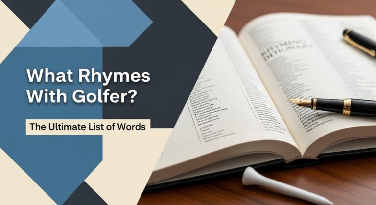 What Rhymes With Golfer? The Ultimate List Of Words What Rhymes With Golfer? The Ultimate List Of Words