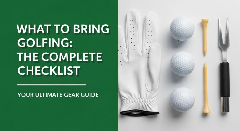 What To Bring Golfing: The Complete [Year] Checklist