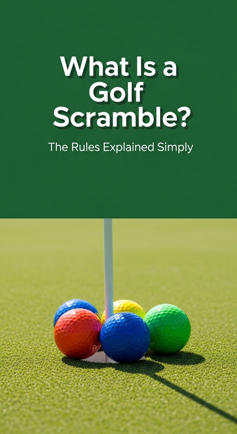Whats Scramble In Golf