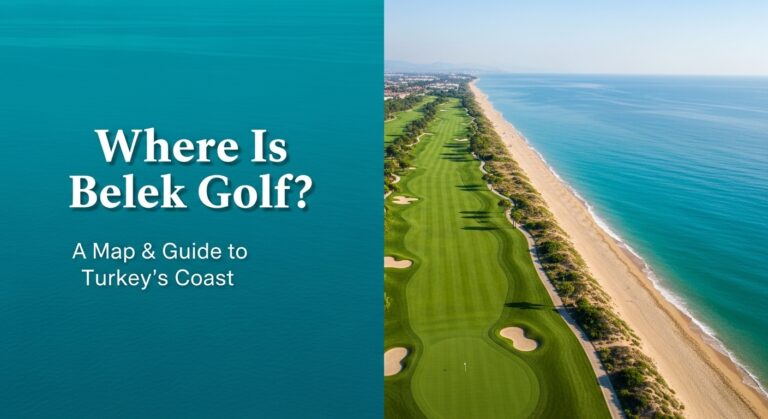 Where Is Belek Golf? A Map &Amp; Guide To Turkey'S Coast