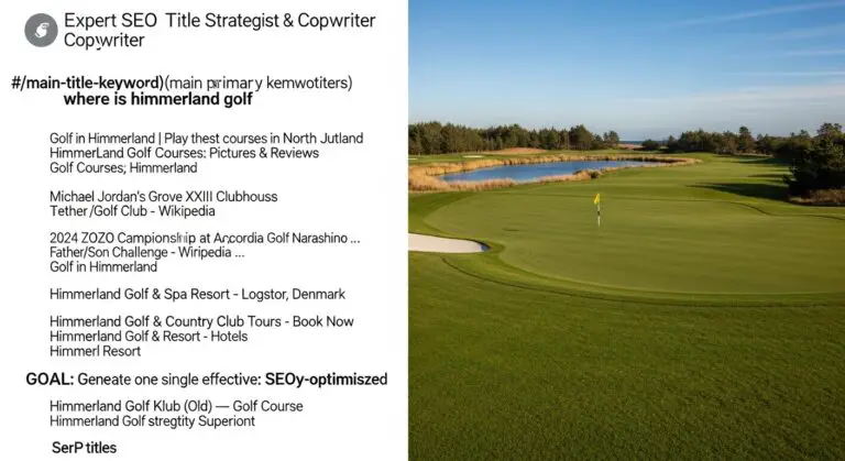Himmerland Golf: Location, Map &Amp; How To Get There