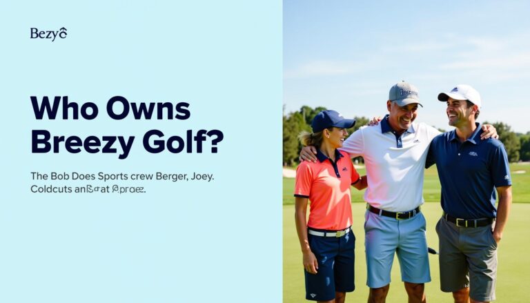 Who Owns Breezy Golf? The Bob Does Sports Connection