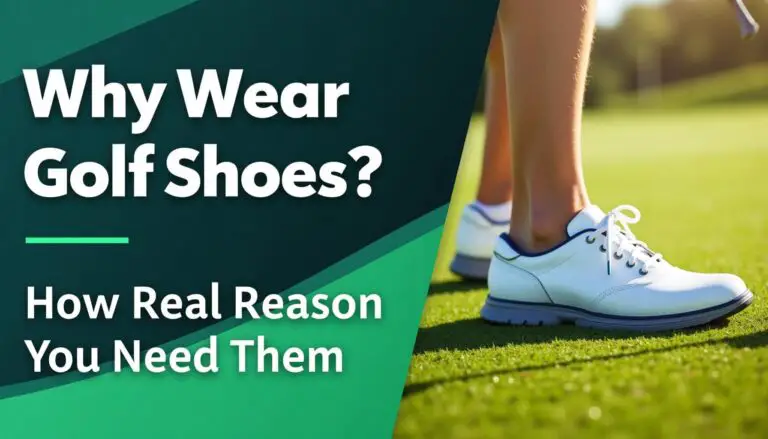 Why Wear Golf Shoes? The Real Reason You Need Them