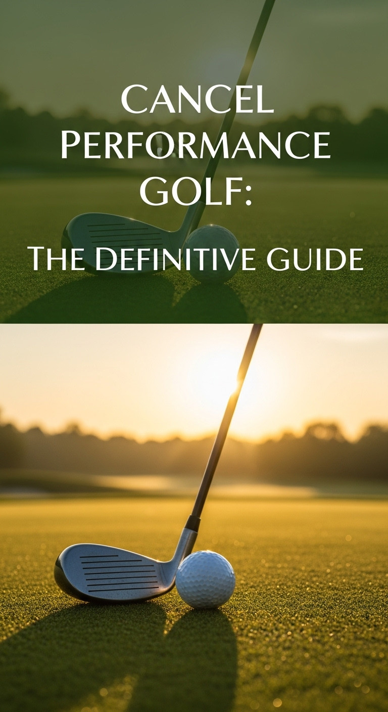 How To Cancel Performance Golf