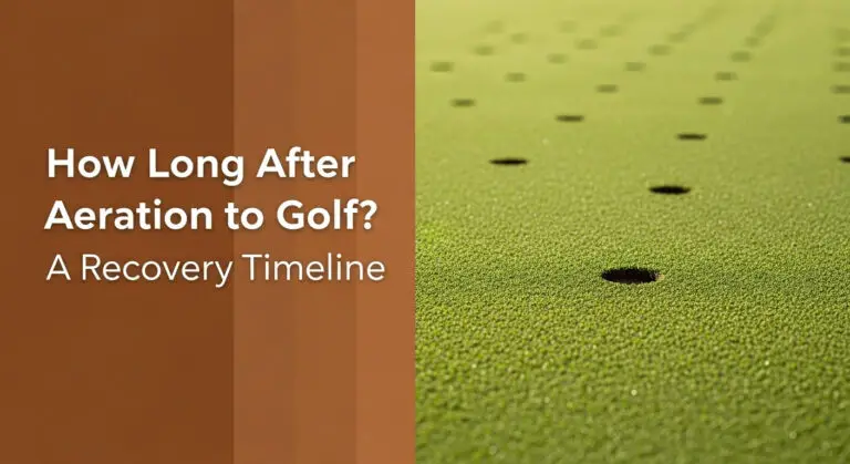 How Long After Aeration To Golf? A Recovery Timeline