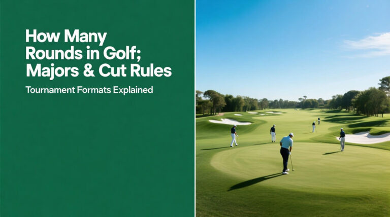How Many Rounds In Golf: Pga, Majors &Amp;Amp; Cut Rules [Year]