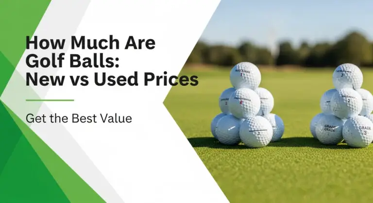 How Much Are Golf Balls [Year]: New Vs Used Prices
