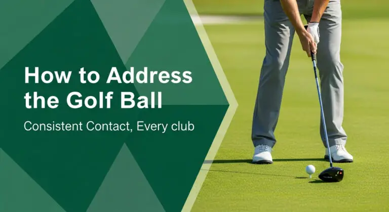 How To Address The Golf Ball: Consistent Contact, Every Club