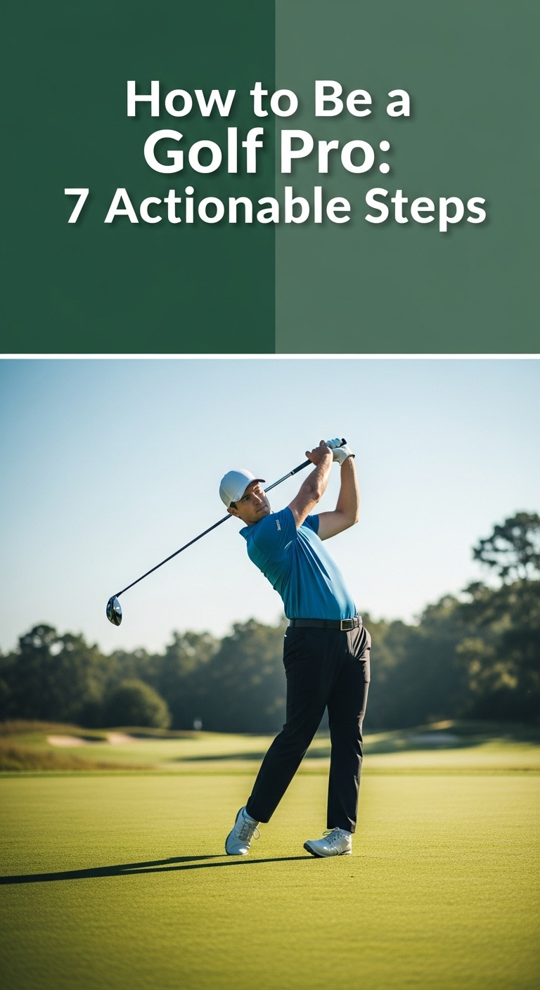 How To Be Golf Pro