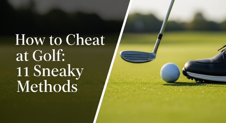 How To Cheat At Golf: 11 Sneaky Methods How To Cheat At Golf: 11 Sneaky Methods