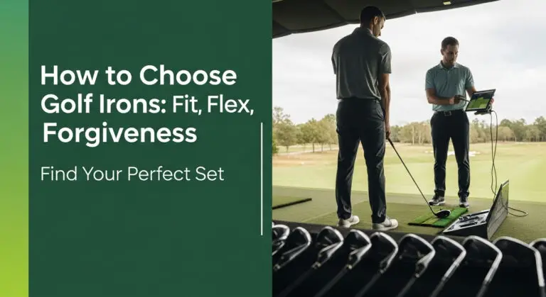How To Choose Golf Irons: Fit, Flex, Forgiveness [Year]