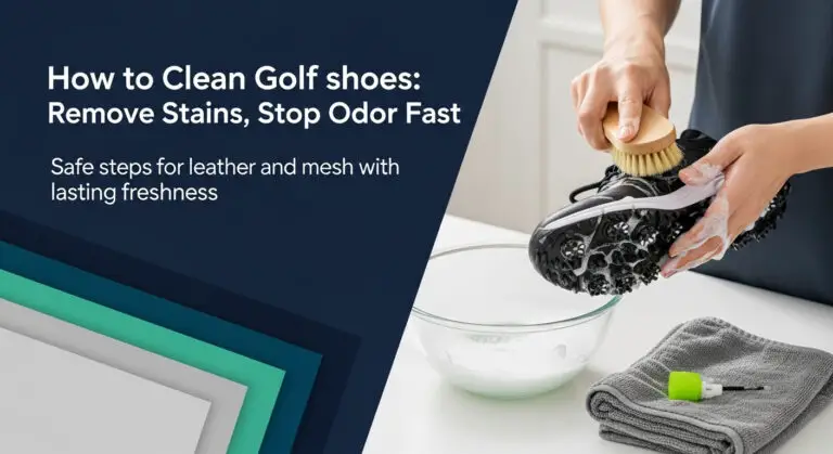 How To Clean Golf Shoes: Remove Stains, Stop Odor Fast