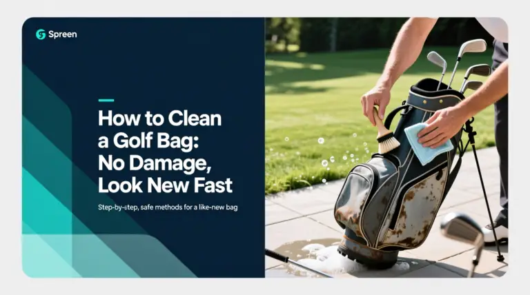 How To Clean A Golf Bag: No Damage, Look New Fast