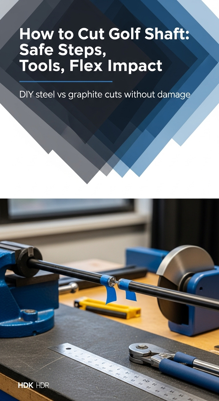 How To Cut Golf Shaft