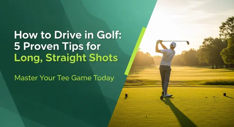 How To Drive In Golf: 5 Proven Tips For Long, Straight Shots How To Drive In Golf: 5 Proven Tips For Long, Straight Shots