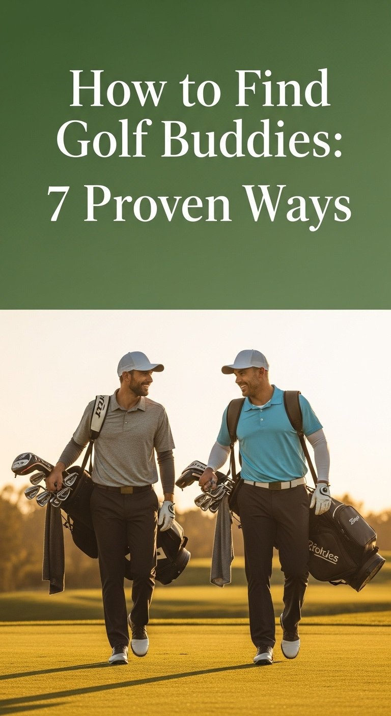 How To Find Golf Buddies