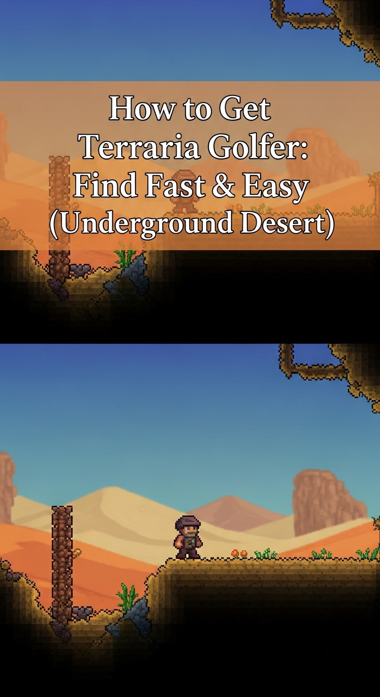 How To Get Golfer Terraria